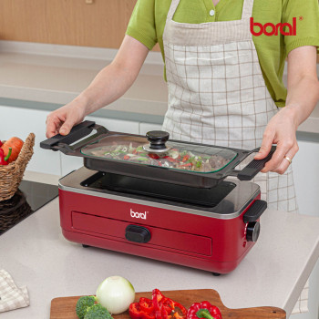 [보랄] 더 셰프 3 in 1 BBQ 멀티 그릴 BR-J1200HG