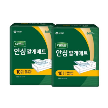 디펜드 성인기저귀 안심 깔개매트 10P 2팩
