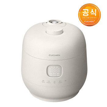 [쿠첸] 브레인 풀스텐 듀얼프레셔 IH전기압력밥솥 6인용 (화이트) CRH-TWS0610W