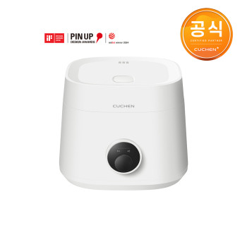 [쿠첸] 미니밥솥 6인용 더 네모 (화이트) CRE-D0601W
