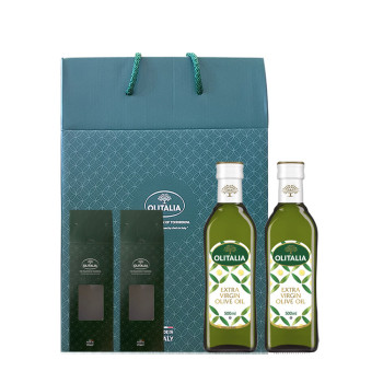 올리타리아 선물세트_엑스트라버진 올리브오일 500ml 2개