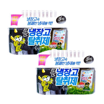 산도깨비 냉장고탈취제 냄새제거 숯향 420g, 2개