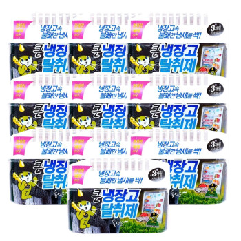 산도깨비 냉장고탈취제 냄새제거 숯향 420g, 10개