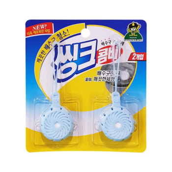 산도깨비 욕실 씽크대 배수구세정제 씽크콤비 10gX2입 (1개)