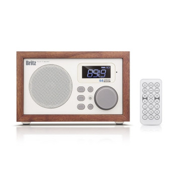 [브리츠] 휴대용 무선 라디오 블루투스스피커 BA-C1 Classic