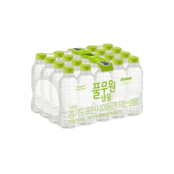 [풀무원] 풀무원샘물 무라벨 330ml x 20개/40개
