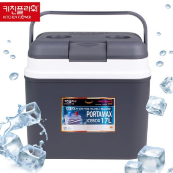 [키친플라워] 포타맥스 컵홀더 아이스박스 17L (네이비)