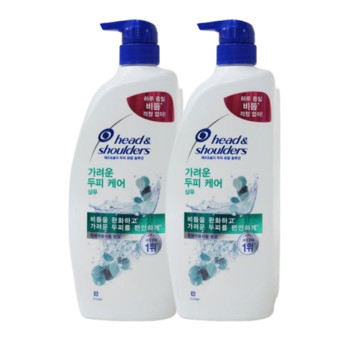 헤드앤숄더 가려운 두피케어 샴푸 850ml 2개