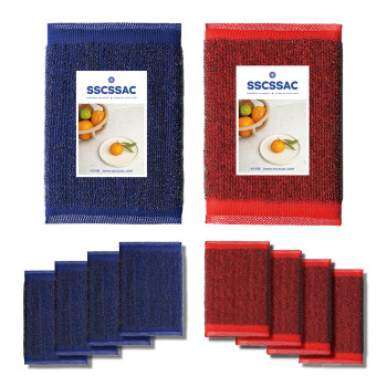 쓱싹 강력 울스텐수세미 베이직 레드5P+블루5P