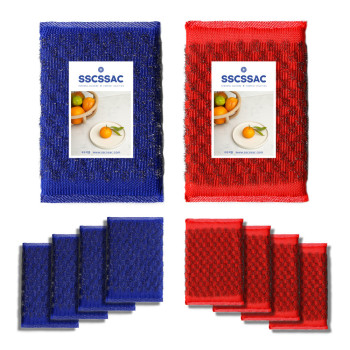 쓱싹 강력 다이아 울스텐수세미 레드5P+블루5P
