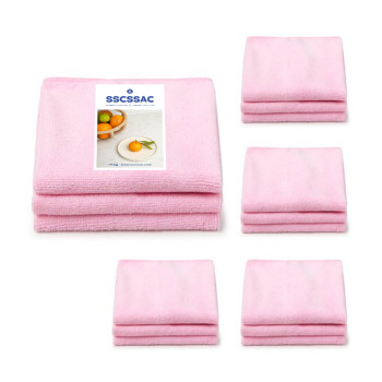 쓱싹 요술 행주 30x30 핑크 15P