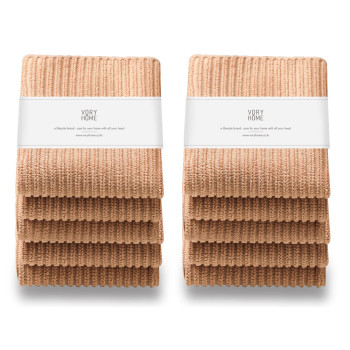 보리홈 커피행주 30x40 라떼 10P
