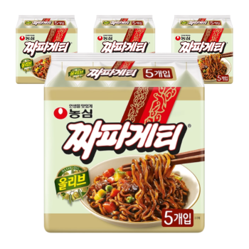 [농심] 짜파게티 올리브 봉지면 20개입(멀티)