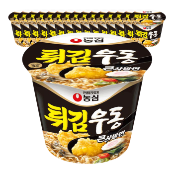 [농심] 튀김우동 큰컵 16입
