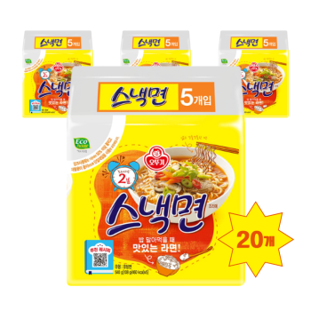 [오뚜기] 스낵면 20개입(멀티)