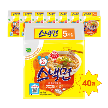 [오뚜기] 스낵면 40개입(멀티)