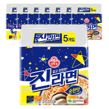 [오뚜기] 진라면 봉지면 순한맛 40입