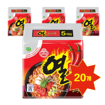 [오뚜기] 열라면 20개입(멀티)