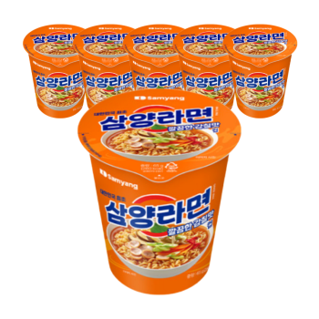 [삼양] 삼양라면 소컵 6개입 컵라면