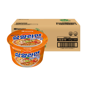 [삼양] 삼양라면 큰컵 16개입 컵라면