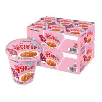 [삼양] 까르보불닭볶음면 소컵 12개입 컵라면