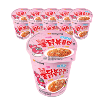 [삼양] 까르보불닭볶음면 소컵 6개입 컵라면