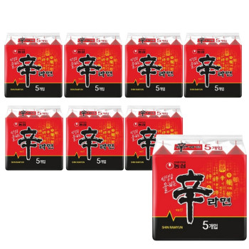 농심 신라면 120g 5입 멀티팩 x 8팩(박스)